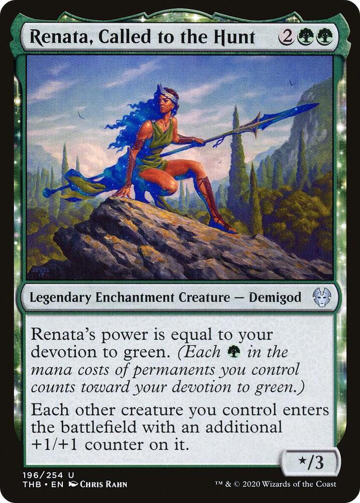 Renata, Called to the Hunt 196 card from Theros Beyond Death