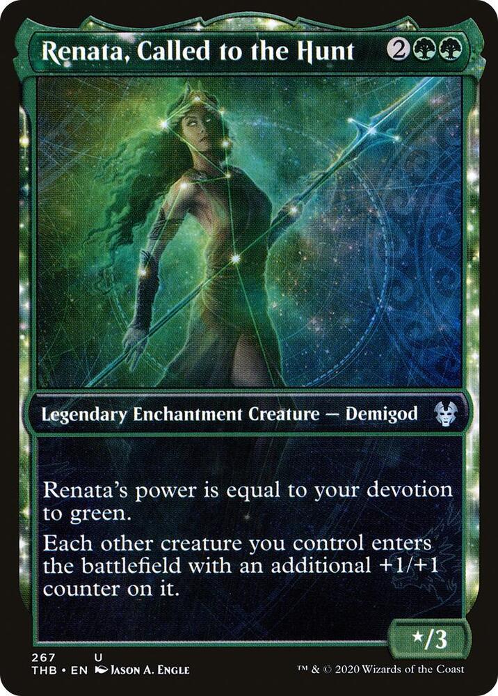 Renata, Called to the Hunt (Showcase) 267 card from Theros Beyond Death