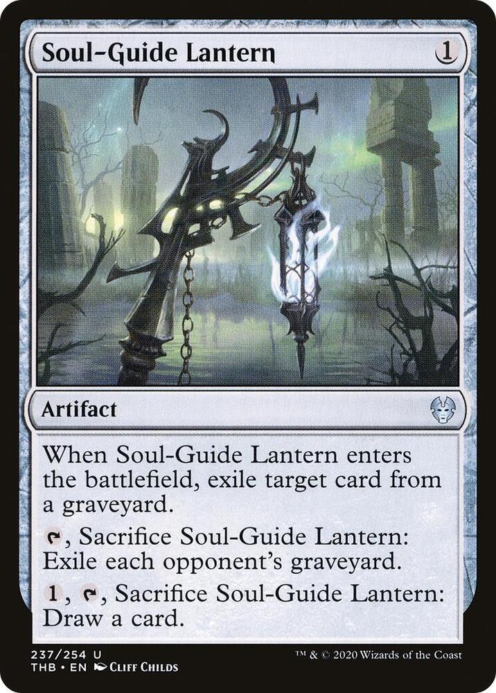 Soul-Guide Lantern 237 card from Theros Beyond Death