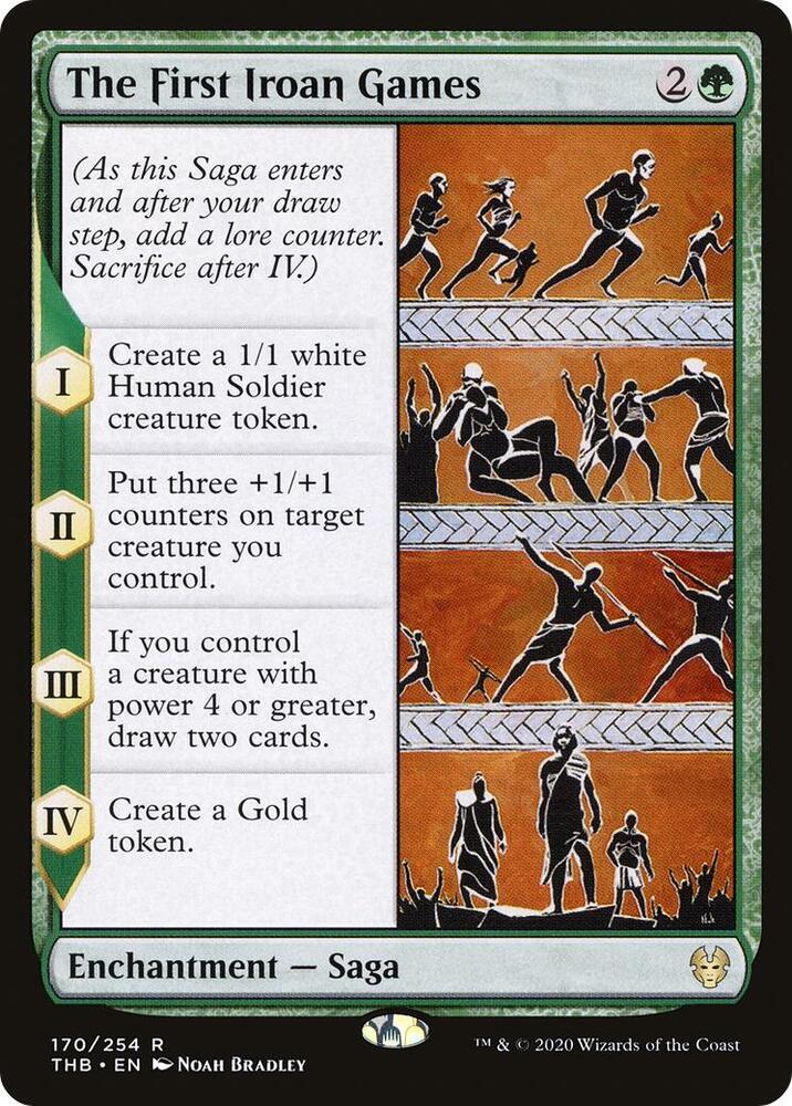 The First Iroan Games 170 card from Theros Beyond Death