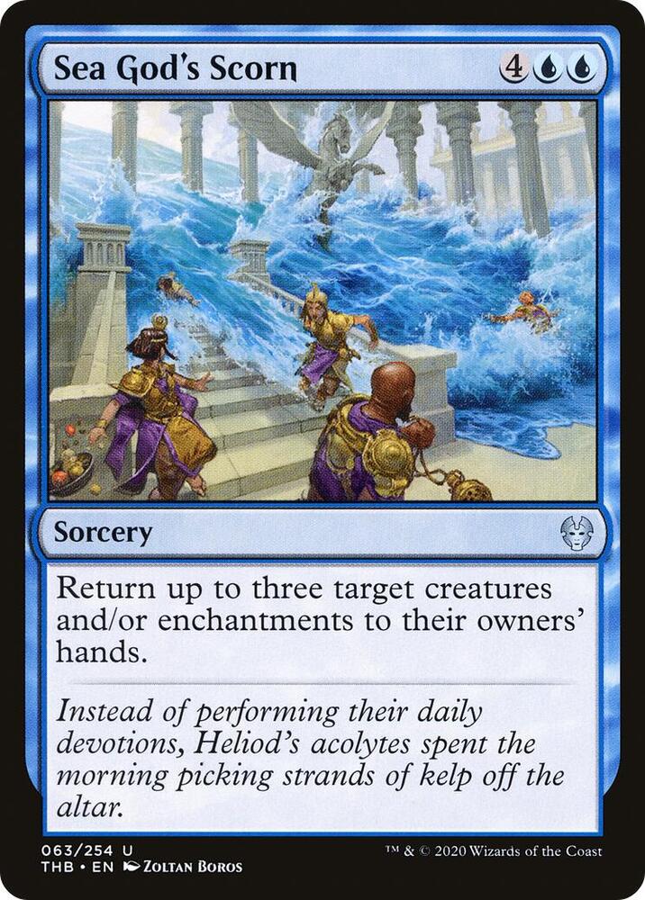 Sea God's Scorn 63 card from Theros Beyond Death
