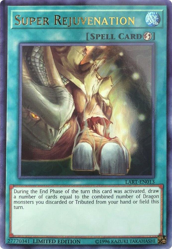 Super Rejuvenation LART-EN013 card from The Lost Art Promotion