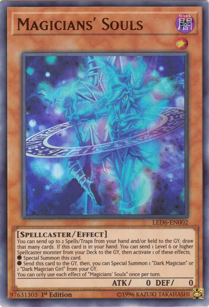 Magicians' Souls LED6-EN002 card from Legendary Duelists: Magical Hero