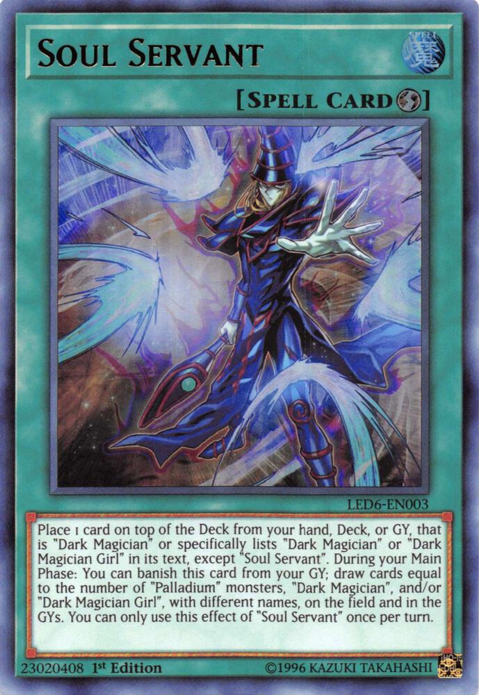 Soul Servant LED6-EN003 card from Legendary Duelists: Magical Hero