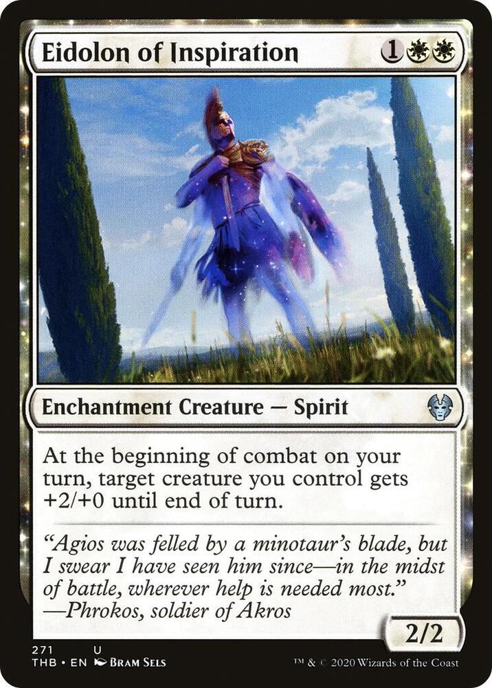 Eidolon of Inspiration 271 card from Theros Beyond Death