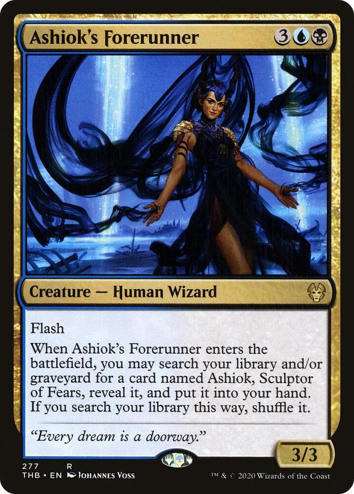 Ashiok's Forerunner 277 card from Theros Beyond Death