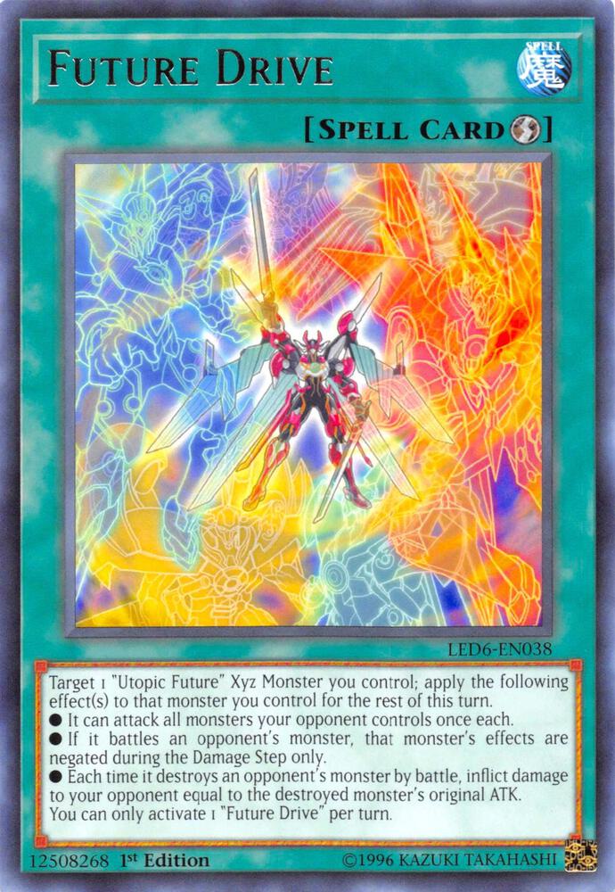 Future Drive LED6-EN038 card from Legendary Duelists: Magical Hero
