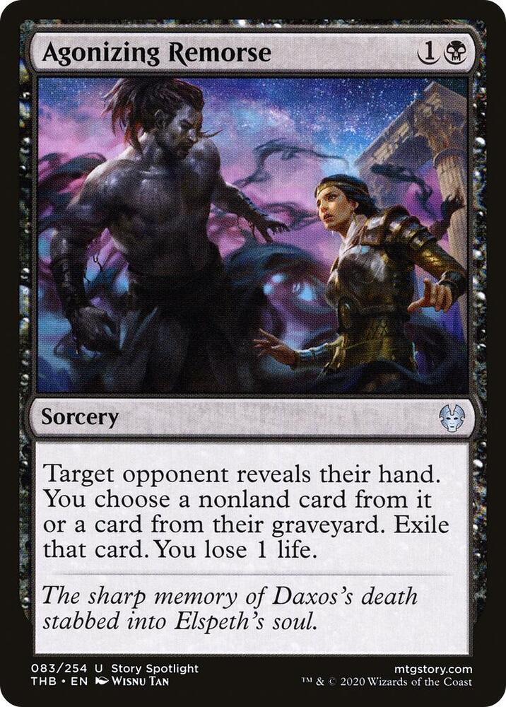 Agonizing Remorse 83 card from Theros Beyond Death