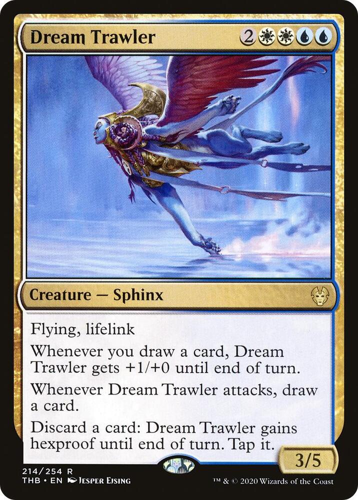 Dream Trawler 214 card from Theros Beyond Death
