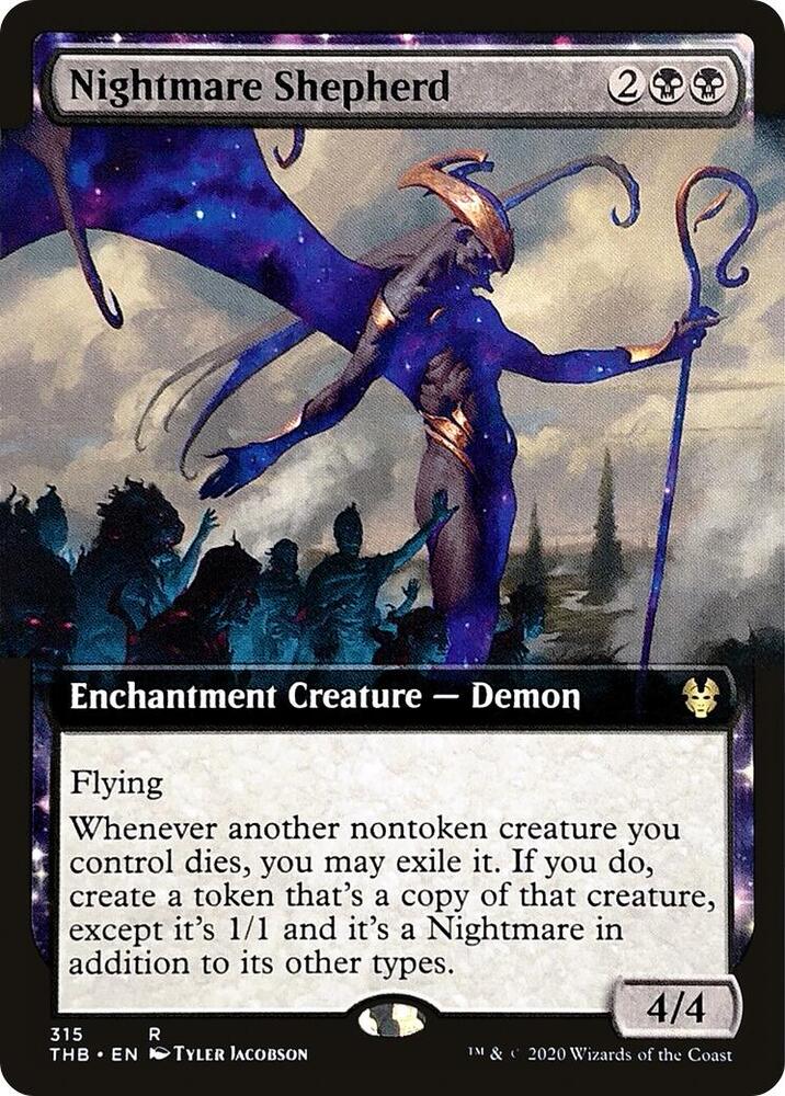 Nightmare Shepherd (Extended Art) 315 card from Theros Beyond Death