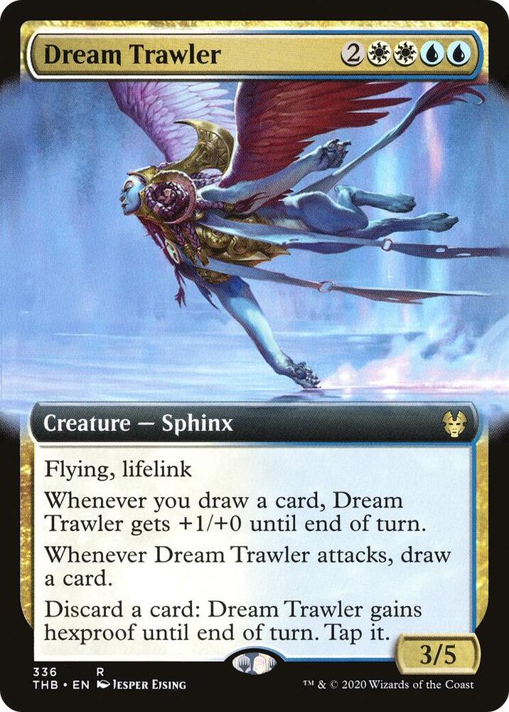 Dream Trawler (Extended Art) 336 card from Theros Beyond Death