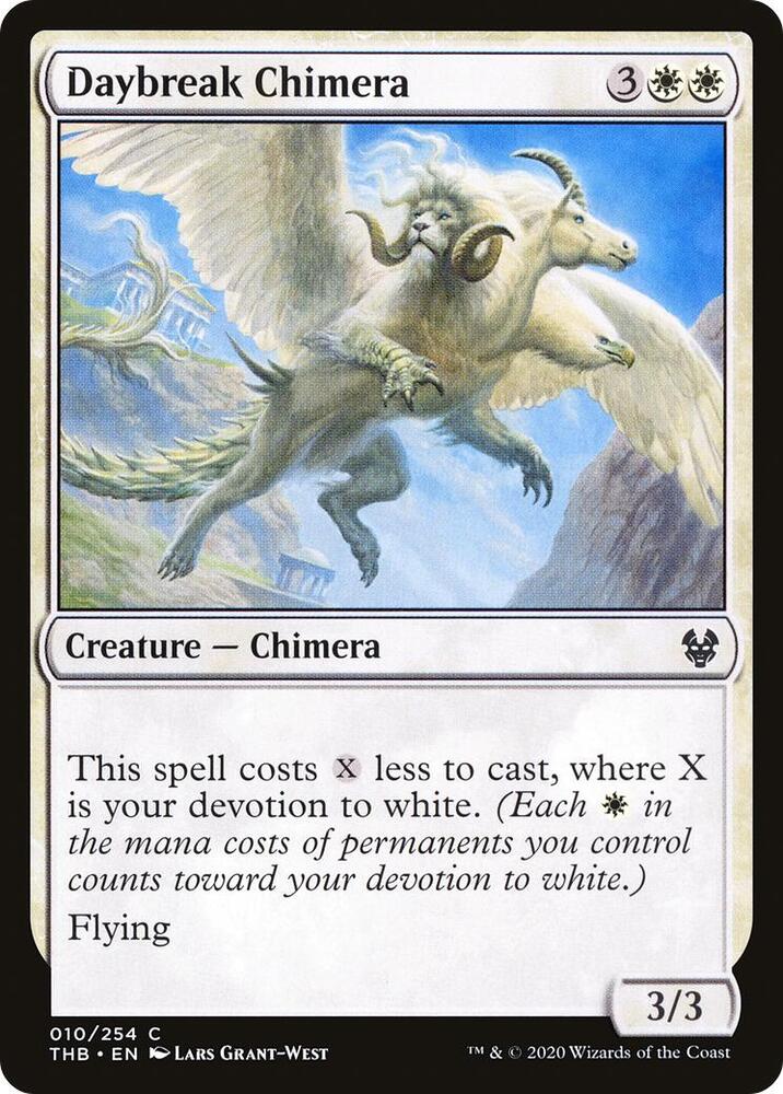 Daybreak Chimera 10 card from Theros Beyond Death