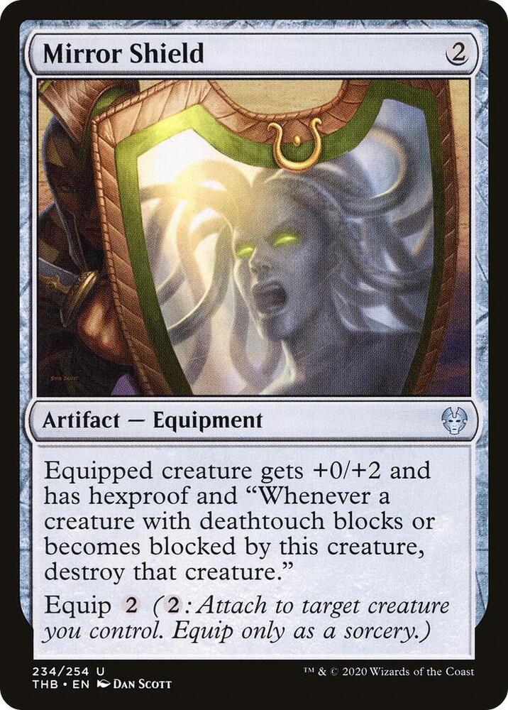Mirror Shield 234 card from Theros Beyond Death