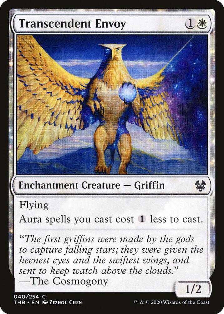 Transcendent Envoy 40 card from Theros Beyond Death