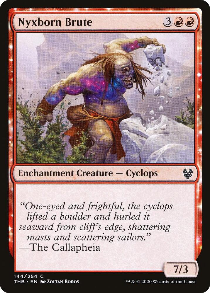 Nyxborn Brute 144 card from Theros Beyond Death