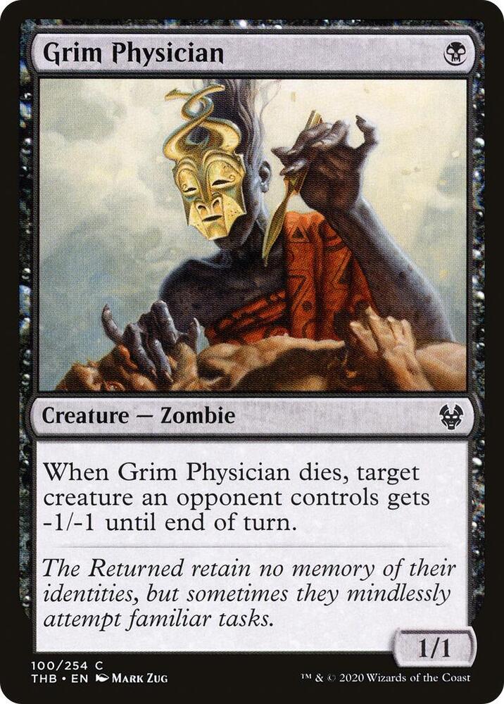 Grim Physician 100 card from Theros Beyond Death
