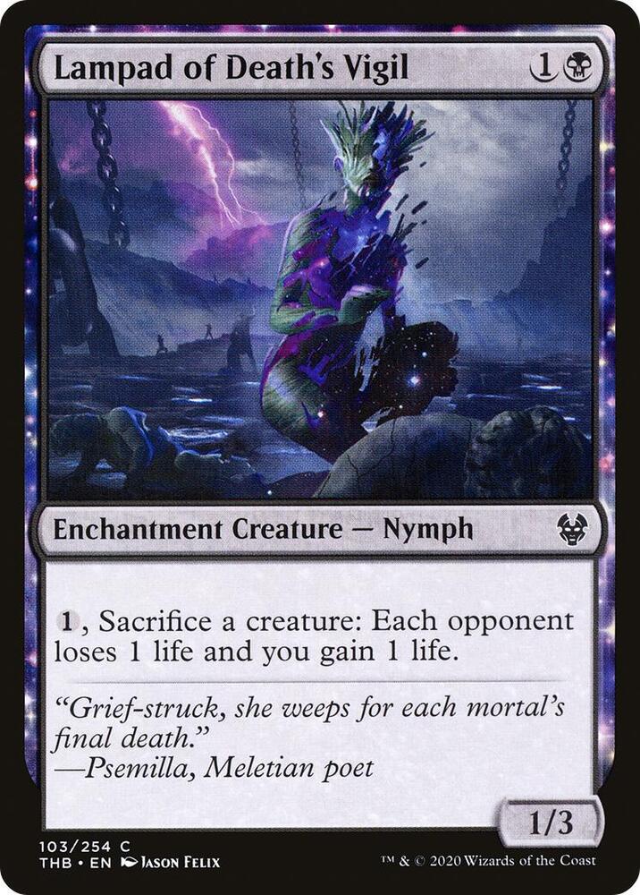 Lampad of Death's Vigil 103 card from Theros Beyond Death
