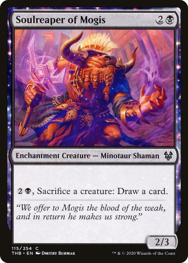 Soulreaper of Mogis 115 card from Theros Beyond Death