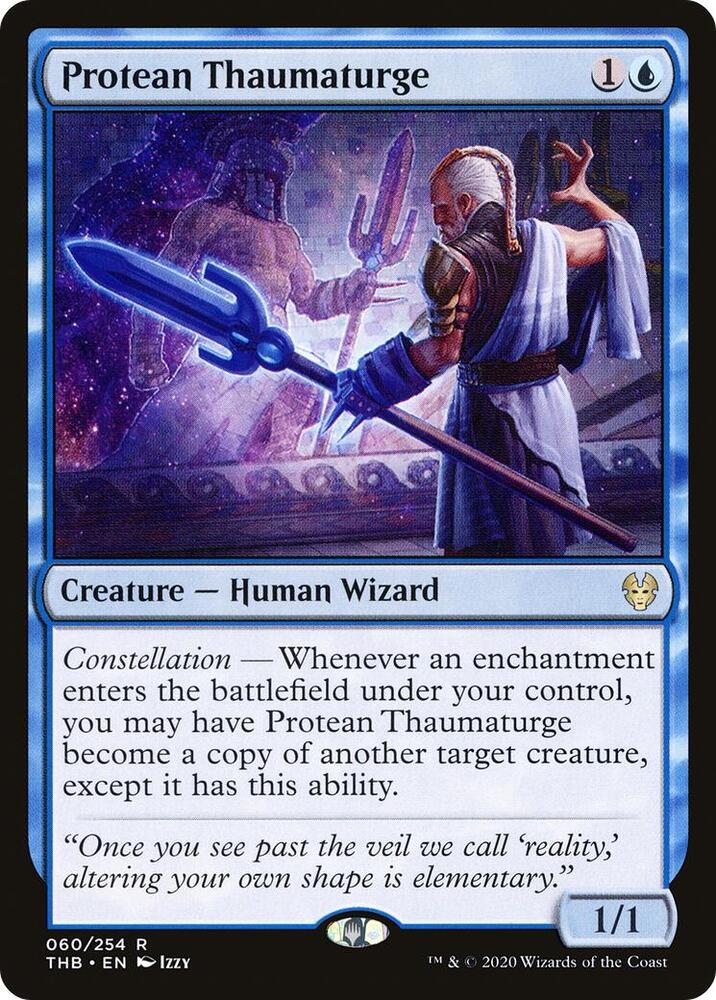 Protean Thaumaturge 60 card from Theros Beyond Death