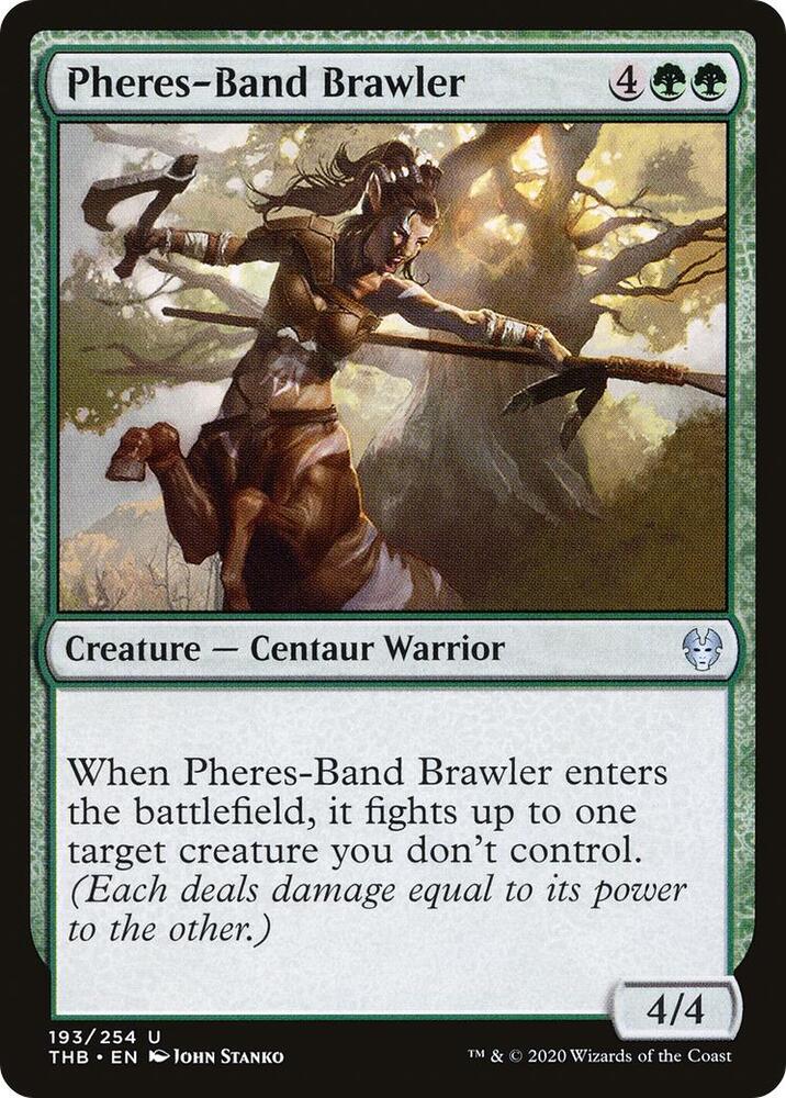 Pheres-Band Brawler 193 card from Theros Beyond Death