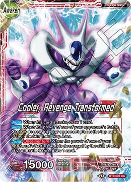 Cooler // Cooler, Revenge Transformed BT9-002 card from Universal Onslaught