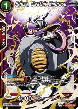 Frieza, Death's Embrace BT9-005 card from Universal Onslaught