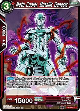 Meta-Cooler, Metallic Genesis BT9-007 card from Universal Onslaught