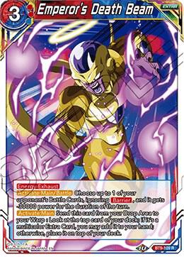 Emperor's Death Beam BT9-109 card from Universal Onslaught