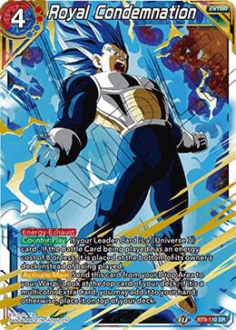 Royal Condemnation BT9-110 card from Universal Onslaught