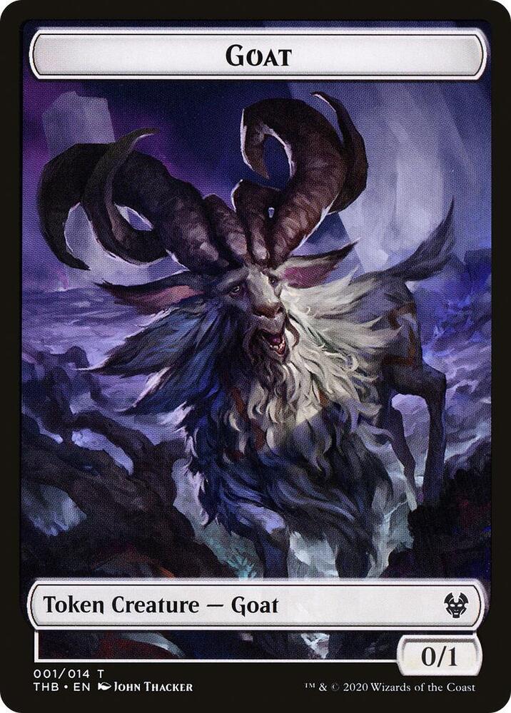 Goat Token 1 card from Theros Beyond Death