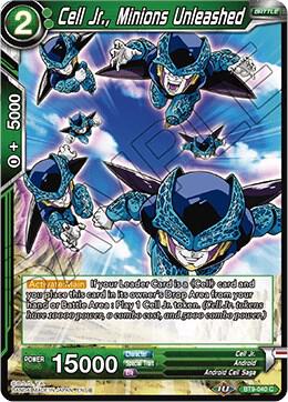 Cell Jr., Minions Unleashed BT9-040 card from Universal Onslaught