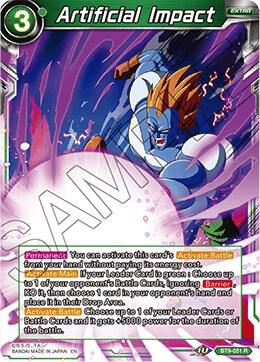 Artificial Impact BT9-051 card from Universal Onslaught