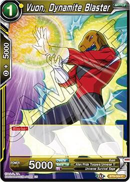 Vuon, Dynamite Blaster BT9-064 card from Universal Onslaught