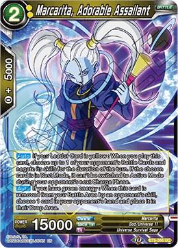 Marcarita, Adorable Assailant BT9-066 card from Universal Onslaught