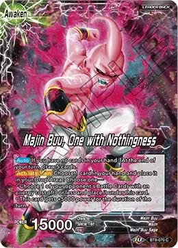Bibidi // Majin Buu, One with Nothingness BT9-070 card from Universal Onslaught