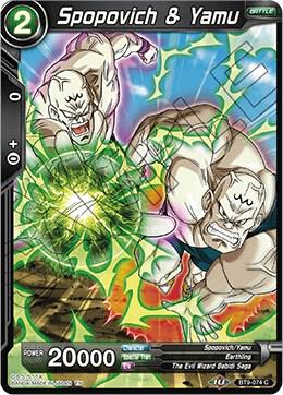 Spopovich & Yamu BT9-074 card from Universal Onslaught