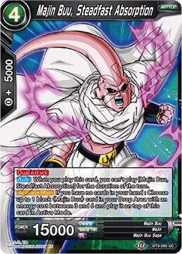 Majin Buu, Steadfast Absorption BT9-080 card from Universal Onslaught