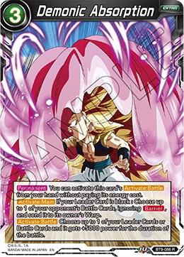 Demonic Absorption BT9-086 card from Universal Onslaught