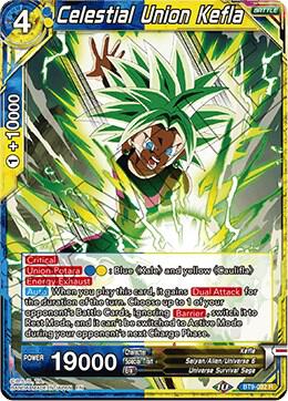 Celestial Union Kefla BT9-092 card from Universal Onslaught