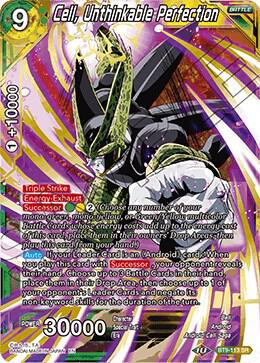 Cell, Unthinkable Perfection BT9-113 card from Universal Onslaught