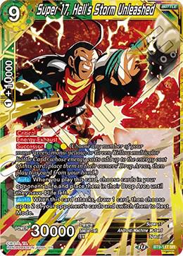 Super 17, Hell's Storm Unleashed BT9-117 card from Universal Onslaught