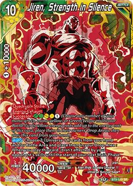 Jiren, Strength in Silence BT9-119 card from Universal Onslaught