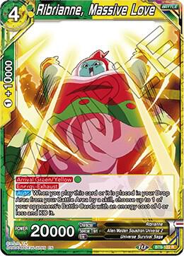 Ribrianne, Massive Love BT9-122 card from Universal Onslaught