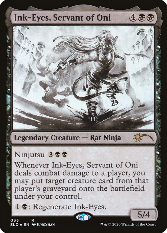 Ink-Eyes, Servant of Oni 33 card from Secret Lair Drop Series