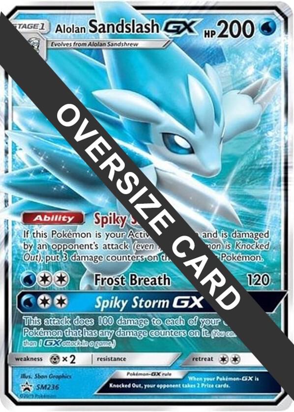 Alolan Sandslash GX SM236 card from Jumbo Cards