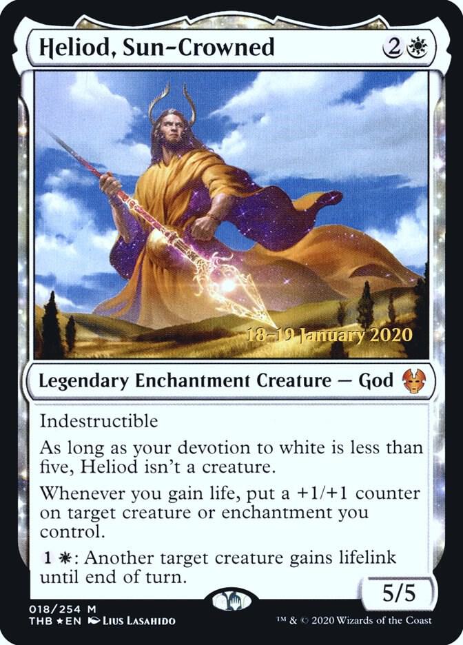 Heliod, Sun-Crowned 18 card from Prerelease Cards