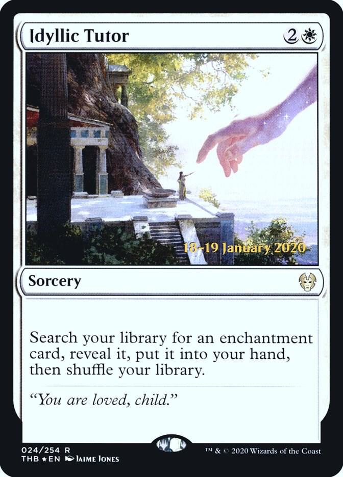 Idyllic Tutor 24 card from Prerelease Cards