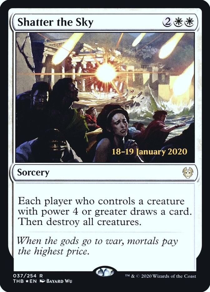 Shatter the Sky 37 card from Prerelease Cards
