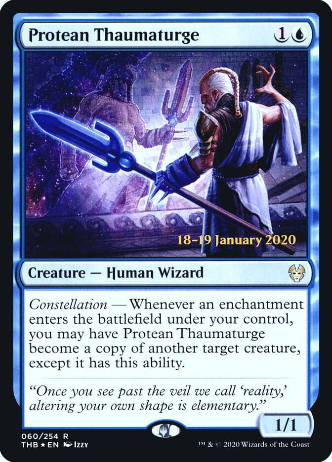 Protean Thaumaturge 60 card from Prerelease Cards