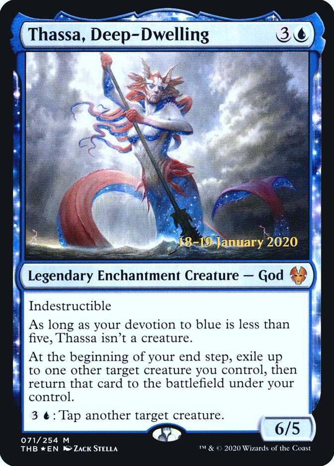 Thassa, Deep-Dwelling 71 card from Prerelease Cards
